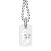 Bad Without Reason Women's F*ck Dog Tag - Sterling Silver In Silver