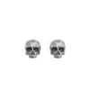 Bad Without Reason Women's Mini Skull Earrings - Sterling Silver