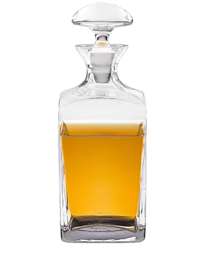 BADASH CRYSTAL BADASH CRYSTAL ANDRE SQUARE EUROPEAN 34OZ SCOTCH/WHISKEY DECANTER