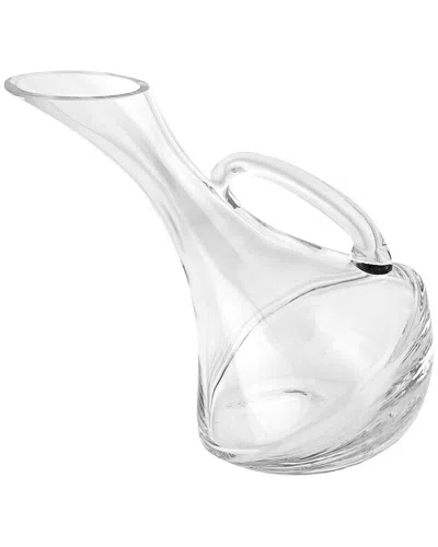 Badash Crystal Eternity 10in Crystal Unique Wine Carafe In Clear