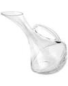 Badash Crystal European Olivia Leaning Wine Carafe