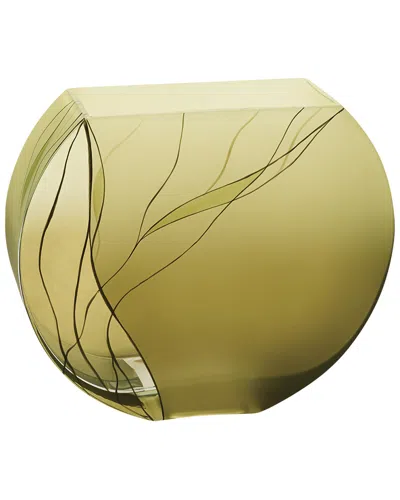 Badash Crystal Evergreen European & Hand Decorated Vase