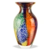 Badash Crystal Firestorm Vase In Multi