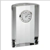 Badash Crystal Half Moon Clock In Clear