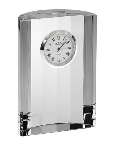 BADASH CRYSTAL BADASH CRYSTAL HALF MOON CRYSTAL CLOCK