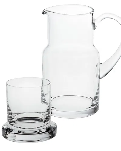BADASH CRYSTAL BADASH CRYSTAL MANHATTAN 2PC BEDSIDE/DESKTOP CARAFE SET
