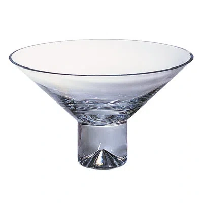 Badash Crystal Monaco Fruit Bowl In Clear