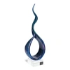 Badash Crystal Monet Art Glass Sculpture In Multi