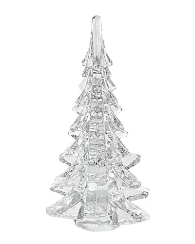 Badash Crystal Mouth-blown Art Glass 9.25in Christmas Tree In Amber