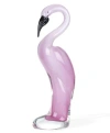 Badash Crystal Pink Flamingo Sculpture In Multi
