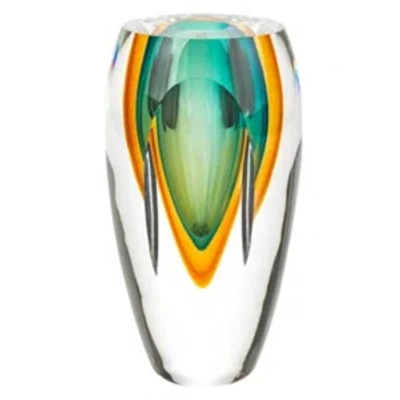 Badash Crystal Rimini 6 Inch Vase In Multi