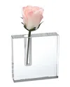 Badash Crystal The Block Crystal Bud Vase