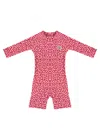Badawii Baby Swimsuit Long Sleeve Coral Reef