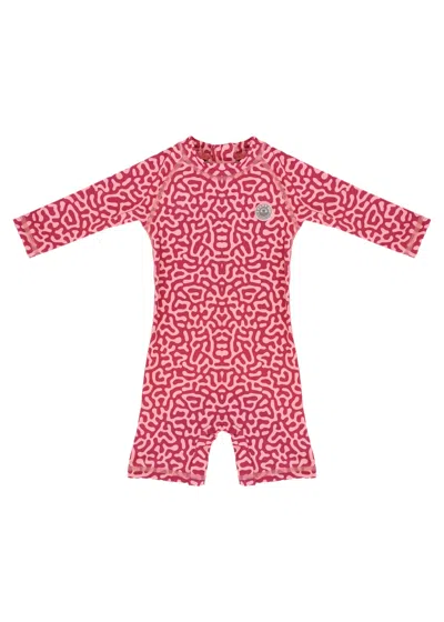 Badawii Baby Swimsuit Long Sleeve Coral Reef