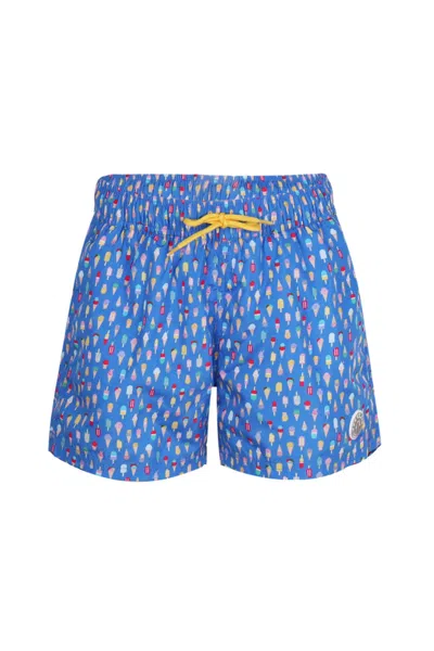 Badawii Boy Shorts Sweet Gelato In Blue