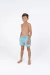 Badawii Boys Swim Shorts Diamond Green