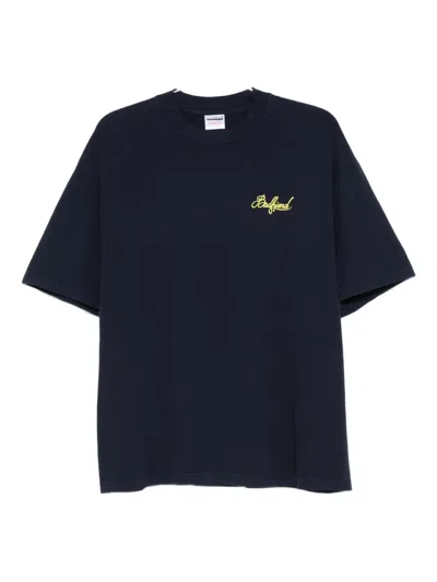 Badfriend Embroidered Cotton T-shirt In Multi