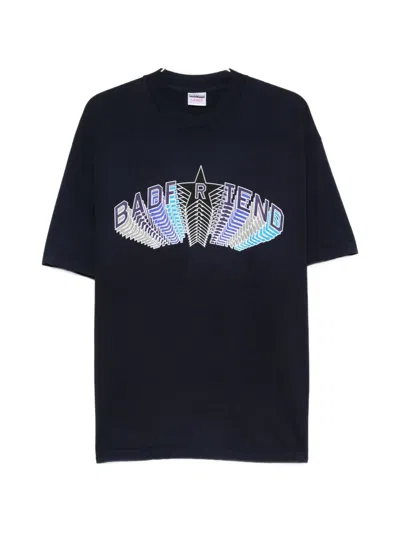 Badfriend Graphic-print T-shirt In Blue