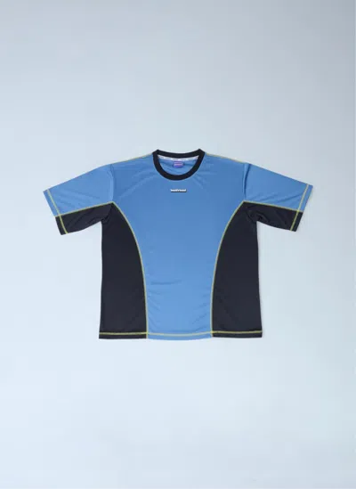 Badfriend Logo Motif T-shirt In Blue