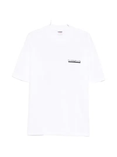 Badfriend Logo-print T-shirt In White