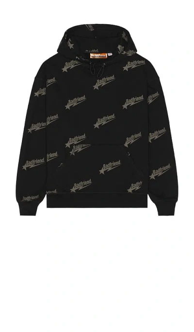 Badfriend Star Hoodie In Blue