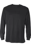 Badger B-core Long Sleeve T-shirt In Black
