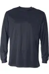 Badger B-core Long Sleeve T-shirt In Blue
