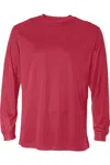 Badger B-core Long Sleeve T-shirt In Red