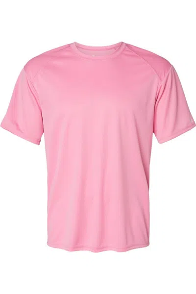 Badger B-core Sport Shoulders T-shirt In Pink