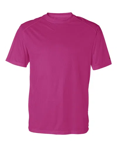 Badger B-core Sport Shoulders T-shirt In Pink