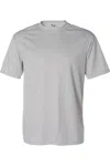 Badger B-core Sport Shoulders T-shirt In Silver