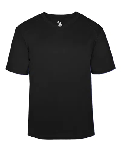 Badger B-core V-neck T-shirt In Black
