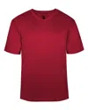 Badger B-core V-neck T-shirt In Red