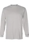 Badger B-core Long Sleeve T-shirt In Gray