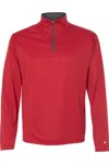 Badger B-core Quarter-zip Pullover In Red