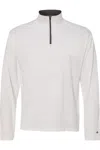 Badger B-core Quarter-zip Pullover In White