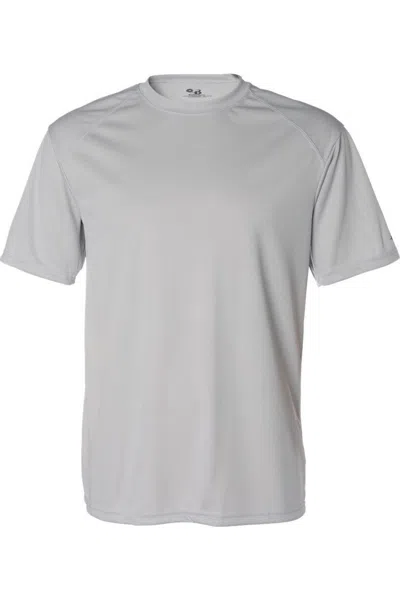 Badger B-core Sport Shoulders T-shirt In Gray