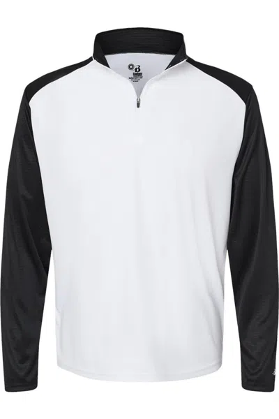Badger Breakout Quarter-zip Pullover In Multi