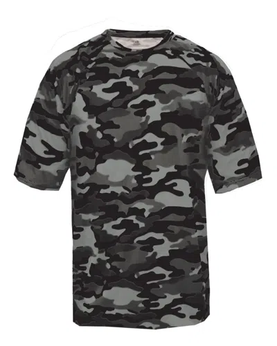 Badger Camo T-shirt In Black