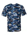 Badger Camo T-shirt In Blue