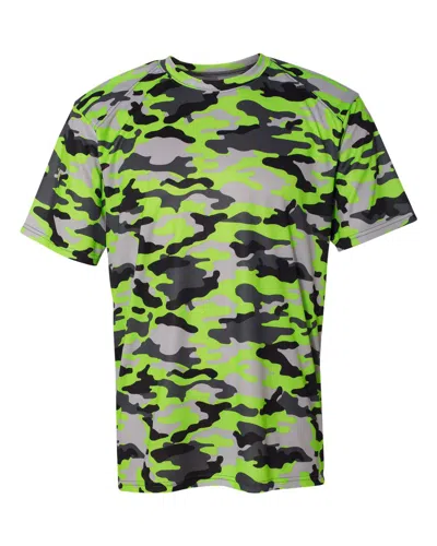 Badger Camo T-shirt In Green