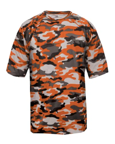 Badger Camo T-shirt In Yellow