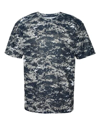 Badger Digital Camo T-shirt In Blue