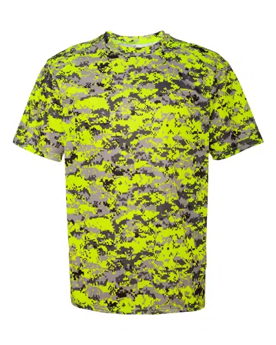 Badger Digital Camo T-shirt In Yellow