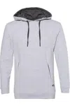 Badger Fitflex French Terry Hooded Sweatshirt In Blue