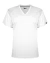 Badger Fitflex Women's Performance V-neck T-shirt In White