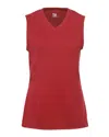 Badger Girls' B-core Sleeveless T-shirt In Red