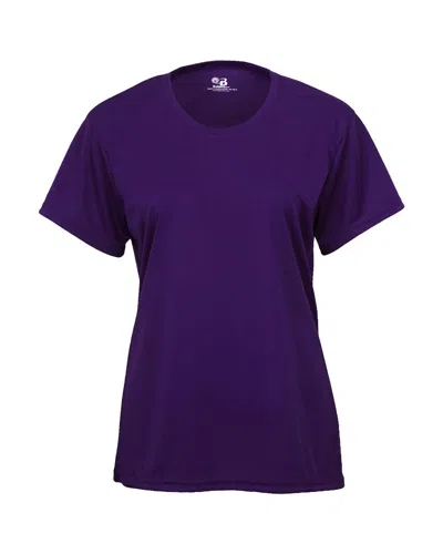 Badger Girls' T-shirt In Purple