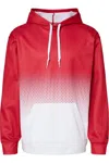 Badger Hex 2.0 Hooded Sweatshirt In Red