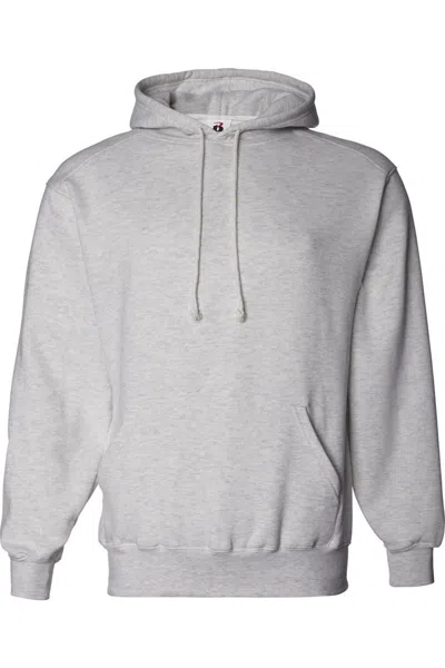 Badger Hooded Sweatshirt In Gray